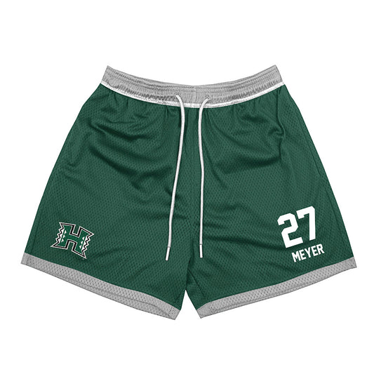 Hawaii - NCAA Football : Makanale'a Meyer - Shorts-0