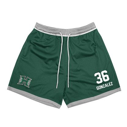 Hawaii - NCAA Baseball : Sebastian Gonzalez - Shorts-0
