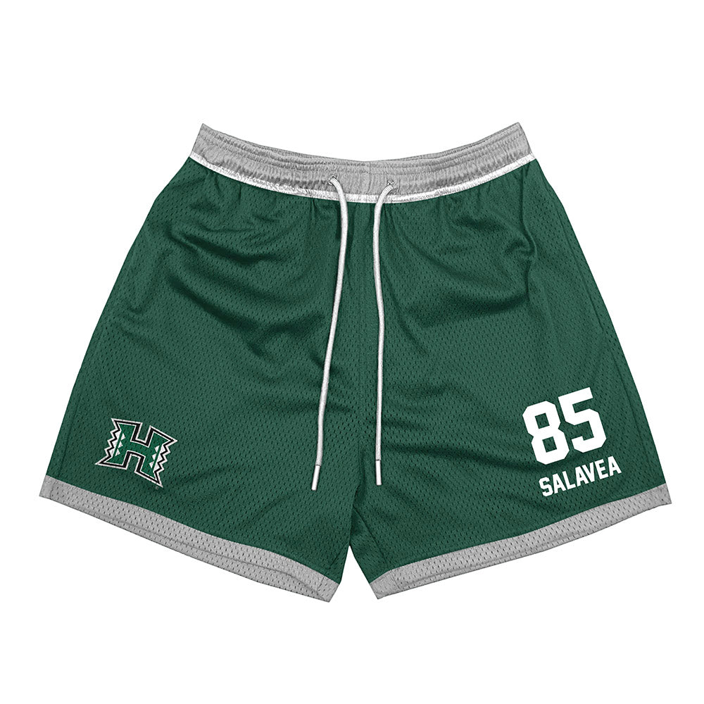 Hawaii - NCAA Football : Oakie Salavea - Shorts-0