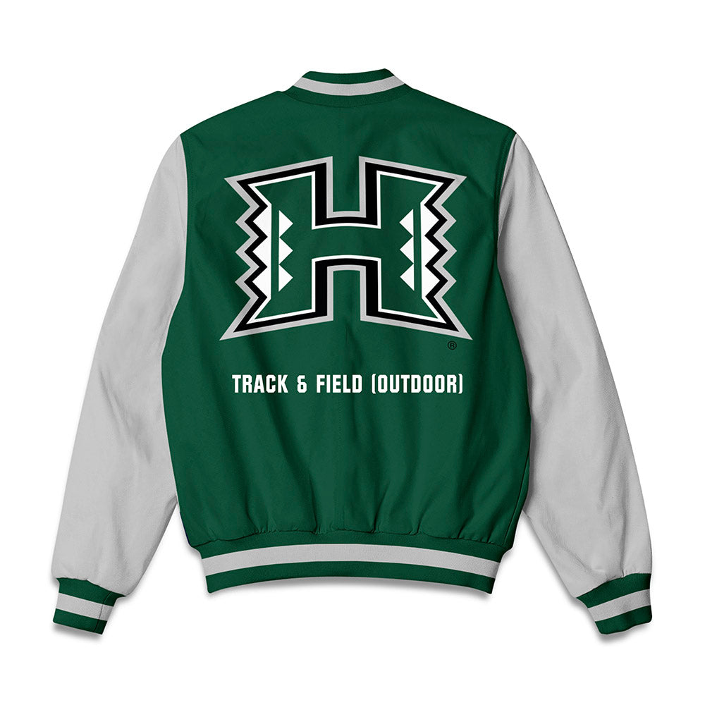 Hawaii - NCAA Women's Track & Field : Jessica Mackenzie - Bomber Jacket-1