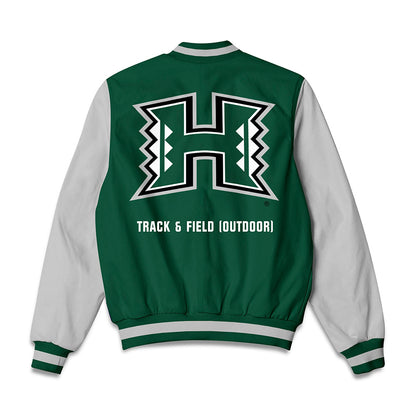 Hawaii - NCAA Women's Track & Field : Jessica Mackenzie - Bomber Jacket-1