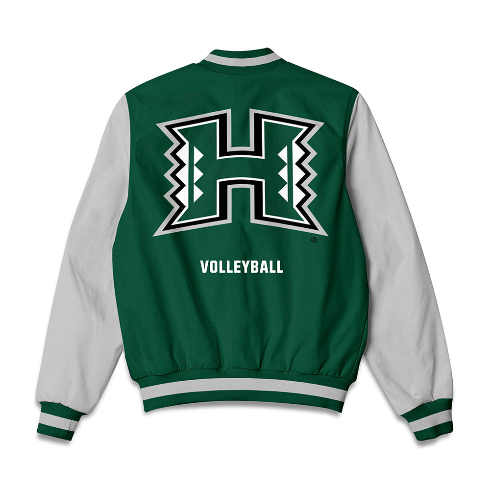 Hawaii - NCAA Men's Volleyball : Quintin Greenidge - Bomber Jacket-1