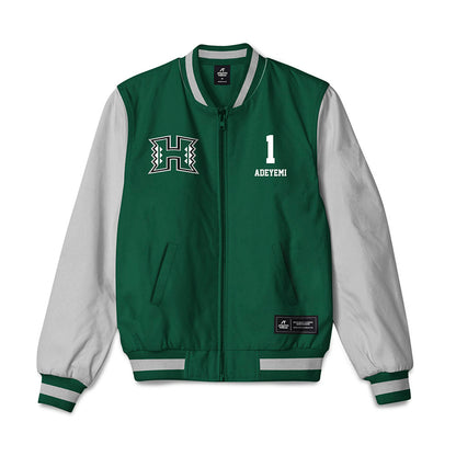 Hawaii - NCAA Women's Volleyball : Stella Adeyemi - Bomber Jacket-0
