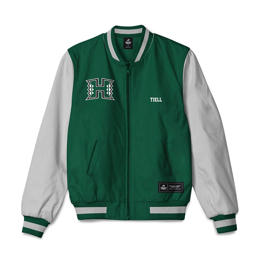 Hawaii - NCAA Men's Swimming & Diving : Korey Tiell - Bomber Jacket-0