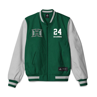 Hawaii - NCAA Football : Kodi DeCambra - Bomber Jacket-0