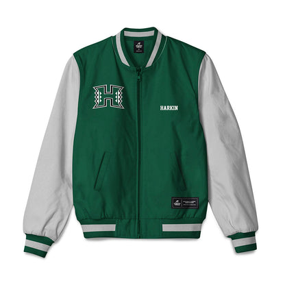 Hawaii - NCAA Women's Swimming & Diving : Aoife Harkin - Bomber Jacket-0