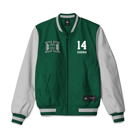 Hawaii - NCAA Football : Maika Eugenio - Bomber Jacket-0