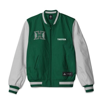 Hawaii - NCAA Women's Sailing : Ann Tokoyoda - Bomber Jacket-0