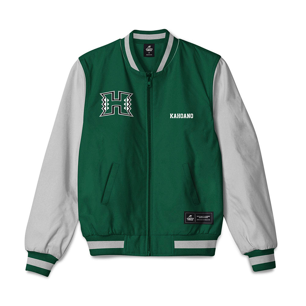 Hawaii - NCAA Women's Soccer : Leila Kahoano - Bomber Jacket-0