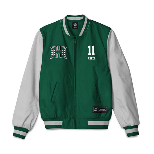 Hawaii - NCAA Women's Soccer : Parisa Abedi - Bomber Jacket-0