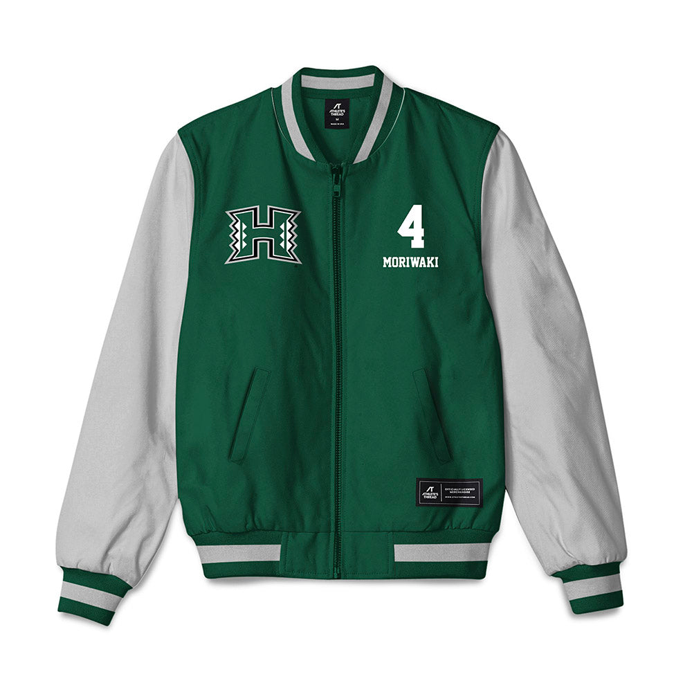 Hawaii - NCAA Women's Volleyball : Kahea Moriwaki - Bomber Jacket-0