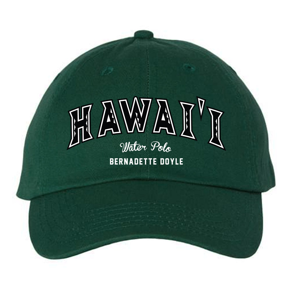 Hawaii - NCAA Men's Water Polo : Bernadette Doyle - Dad Hat-0
