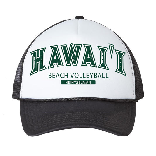 Hawaii - NCAA Beach Volleyball : Emily Heintzelman - Trucker Hat-0