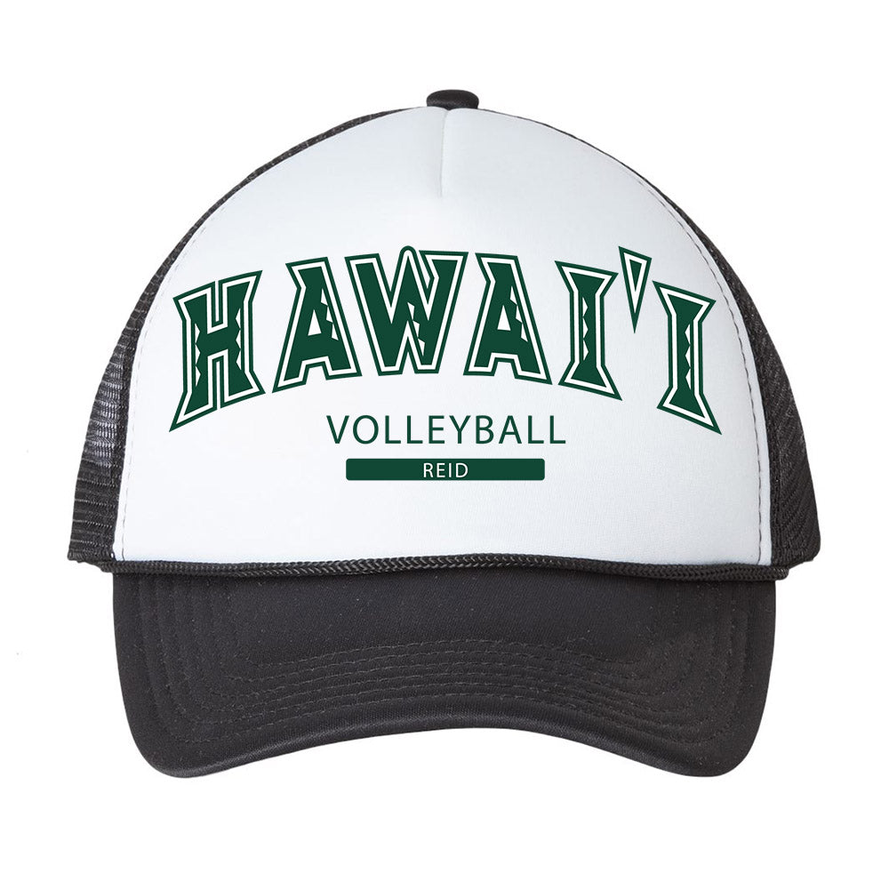 Hawaii - NCAA Women's Volleyball : Cha'lei Reid - Trucker Hat-0