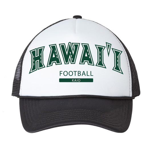 Hawaii - NCAA Football : Judah Kaio - Trucker Hat-0