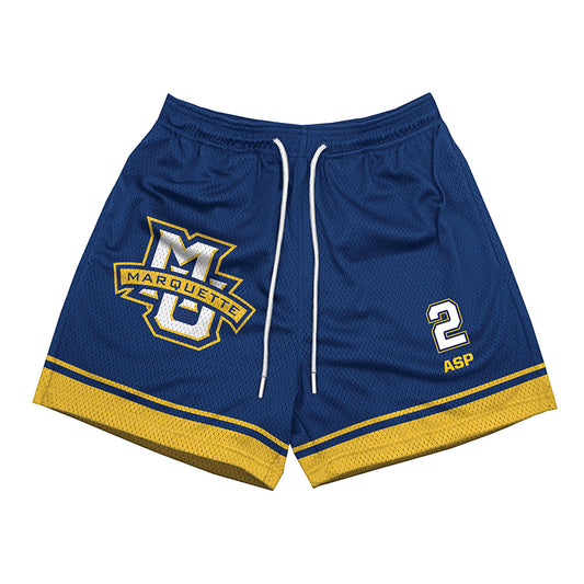 Marquette - NCAA Women's Basketball : Kinley Asp - Shorts-0