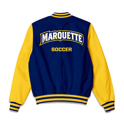 Marquette - NCAA Men's Soccer : Tristan Ronnestad-Stevens - Bomber Jacket-1