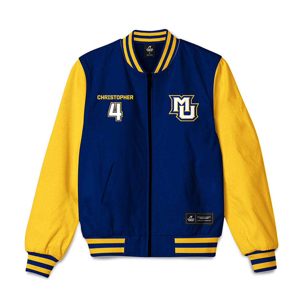 Marquette - NCAA Women's Soccer : Carly Christopher - Bomber Jacket