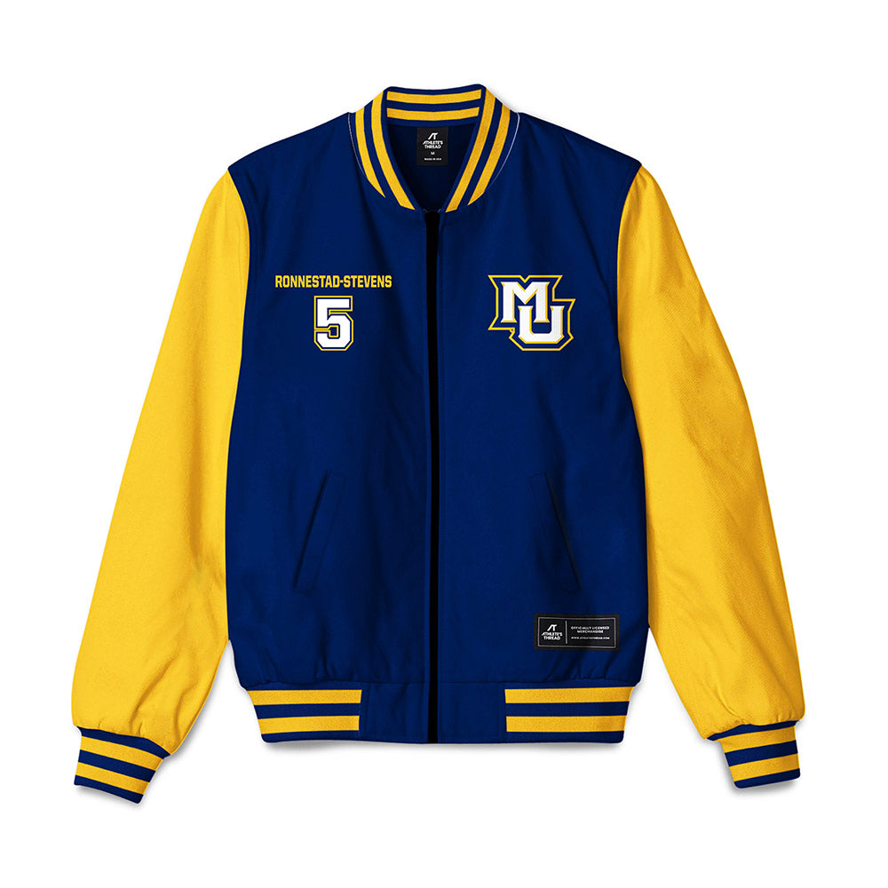 Marquette - NCAA Men's Soccer : Tristan Ronnestad-Stevens - Bomber Jacket-0
