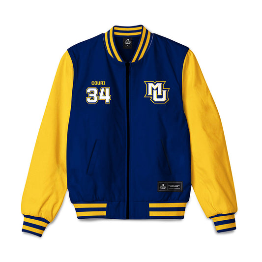 Marquette - NCAA Women's Lacrosse : Emily Couri - Bomber Jacket-0