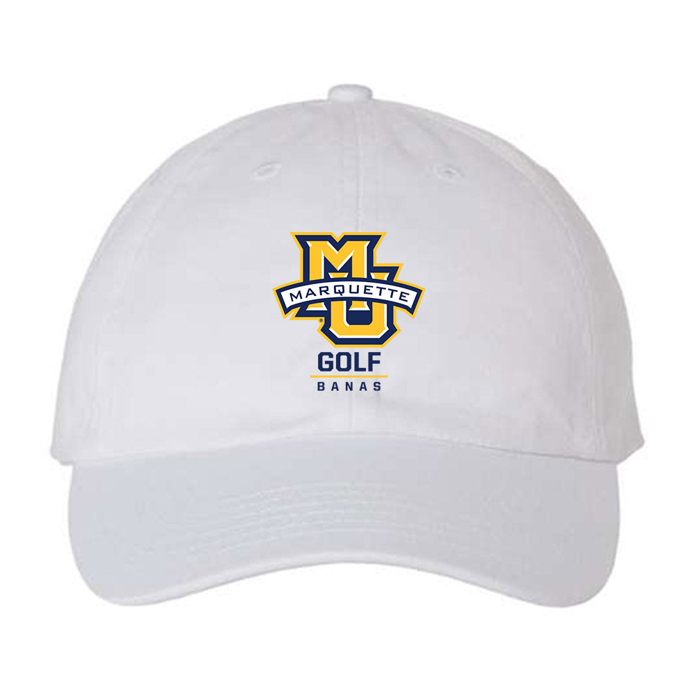 Marquette - NCAA Men's Golf : Ryan Banas - Dad Hat-0