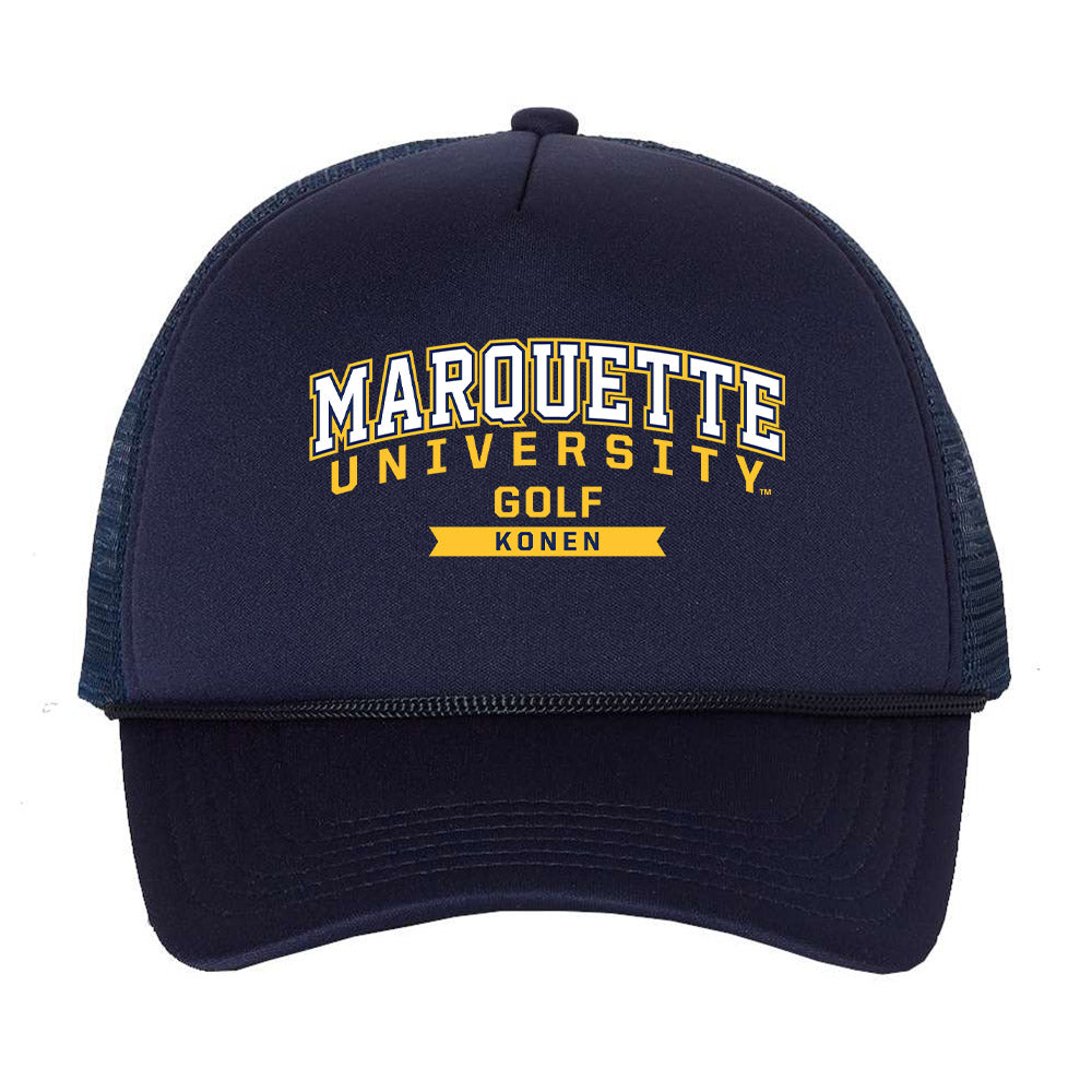 Marquette - NCAA Men's Golf : Regan Konen - Trucker Hat-0