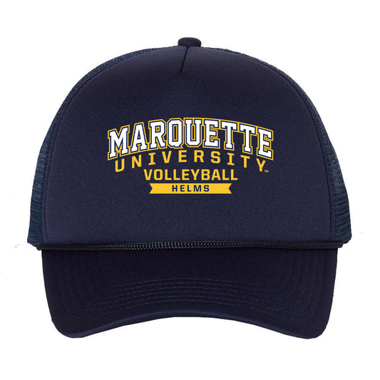 Marquette - NCAA Women's Volleyball : Avery Helms - Trucker Hat-0