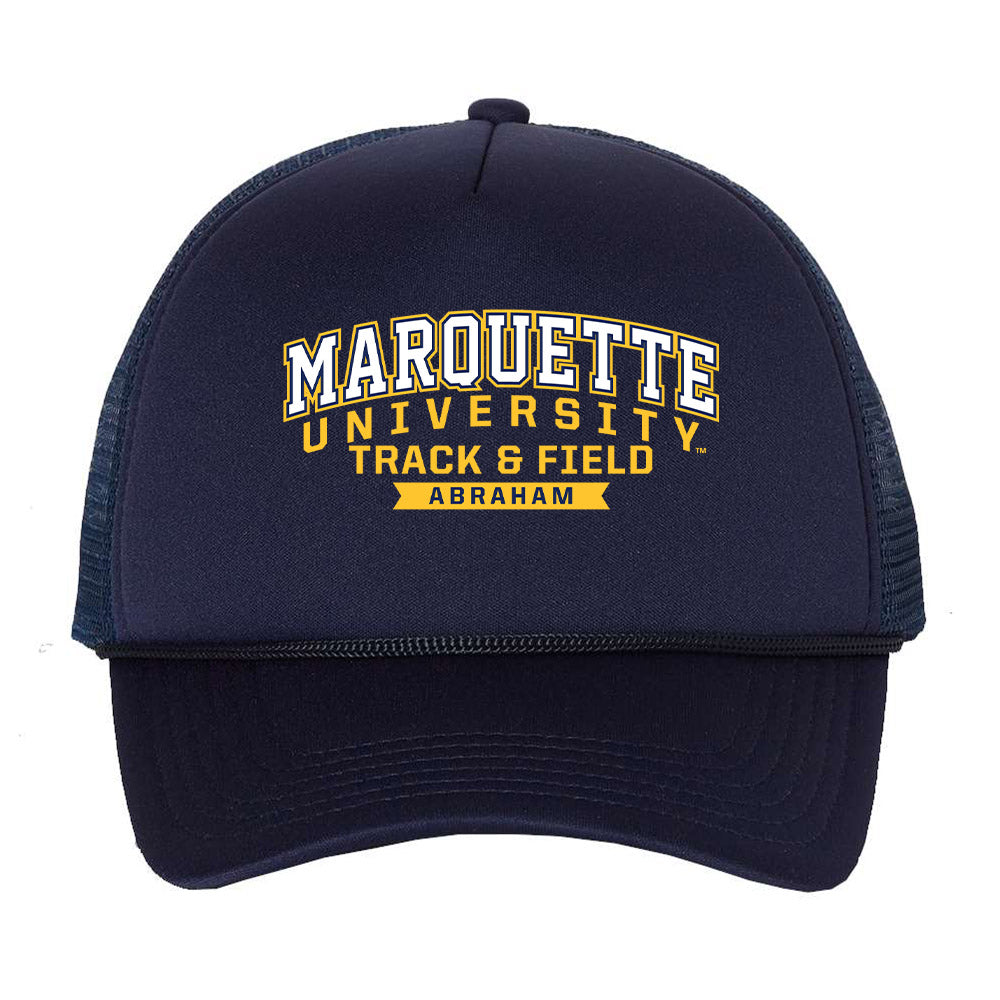 Marquette - NCAA Women's Track & Field : Sophia Abraham - Trucker Hat-0