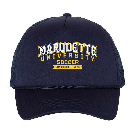 Marquette - NCAA Men's Soccer : Tristan Ronnestad-Stevens - Trucker Hat-0