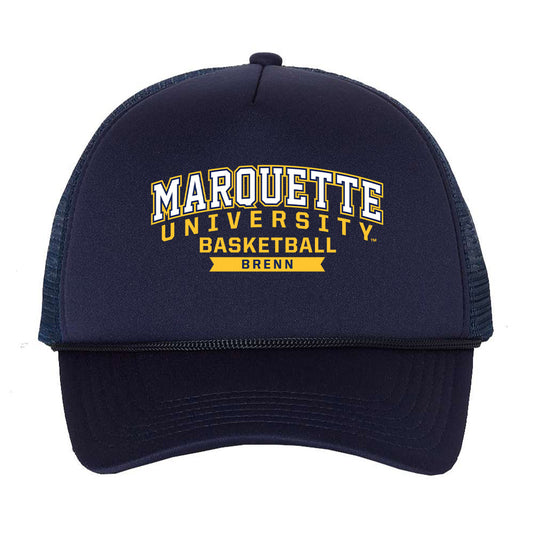 Marquette - NCAA Men's Basketball : Braeden Brenn - Trucker Hat-0