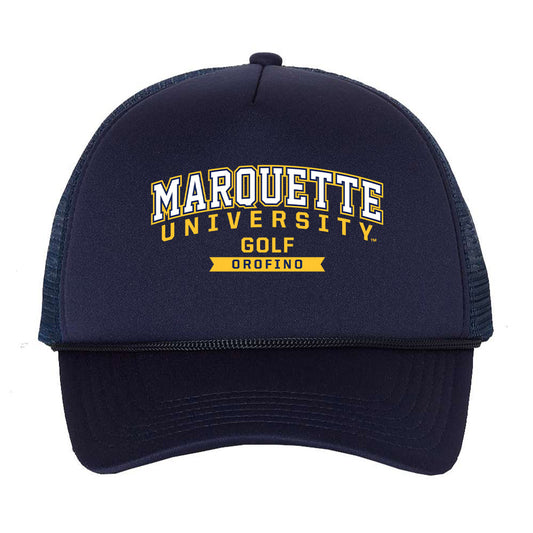 Marquette - NCAA Men's Golf : Holden Orofino - Trucker Hat-0