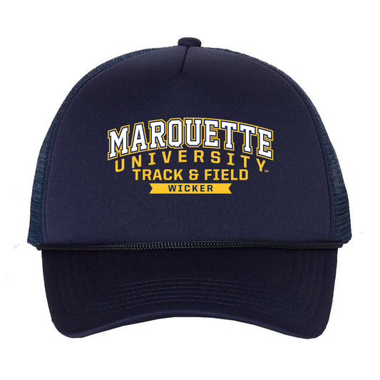 Marquette - NCAA Women's Track & Field : Elorie Wicker - Trucker Hat-0