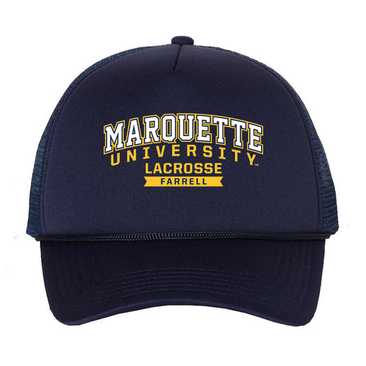 Marquette - NCAA Women's Lacrosse : Mckenna Farrell - Trucker Hat-0