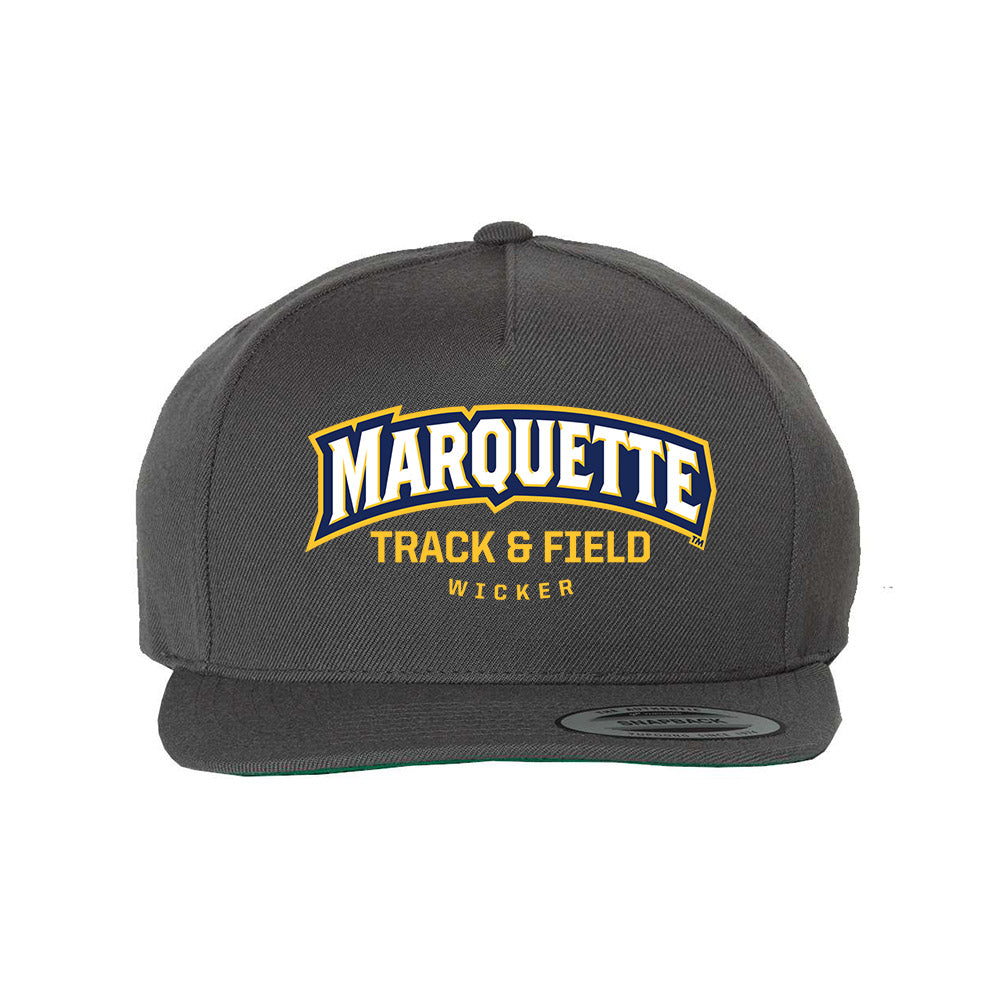 Marquette - NCAA Women's Track & Field : Elorie Wicker - Snapback Hat-0