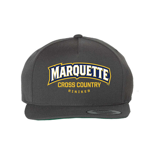 Marquette - NCAA Men's Cross Country : Dylan Riniker - Snapback Hat-0