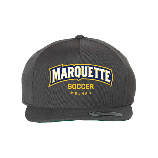 Marquette - NCAA Men's Soccer : Bence Molnar - Snapback Hat-0