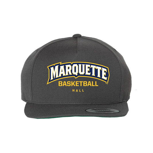Marquette - NCAA Women's Basketball : Brooklyn Hall - Snapback Hat-0