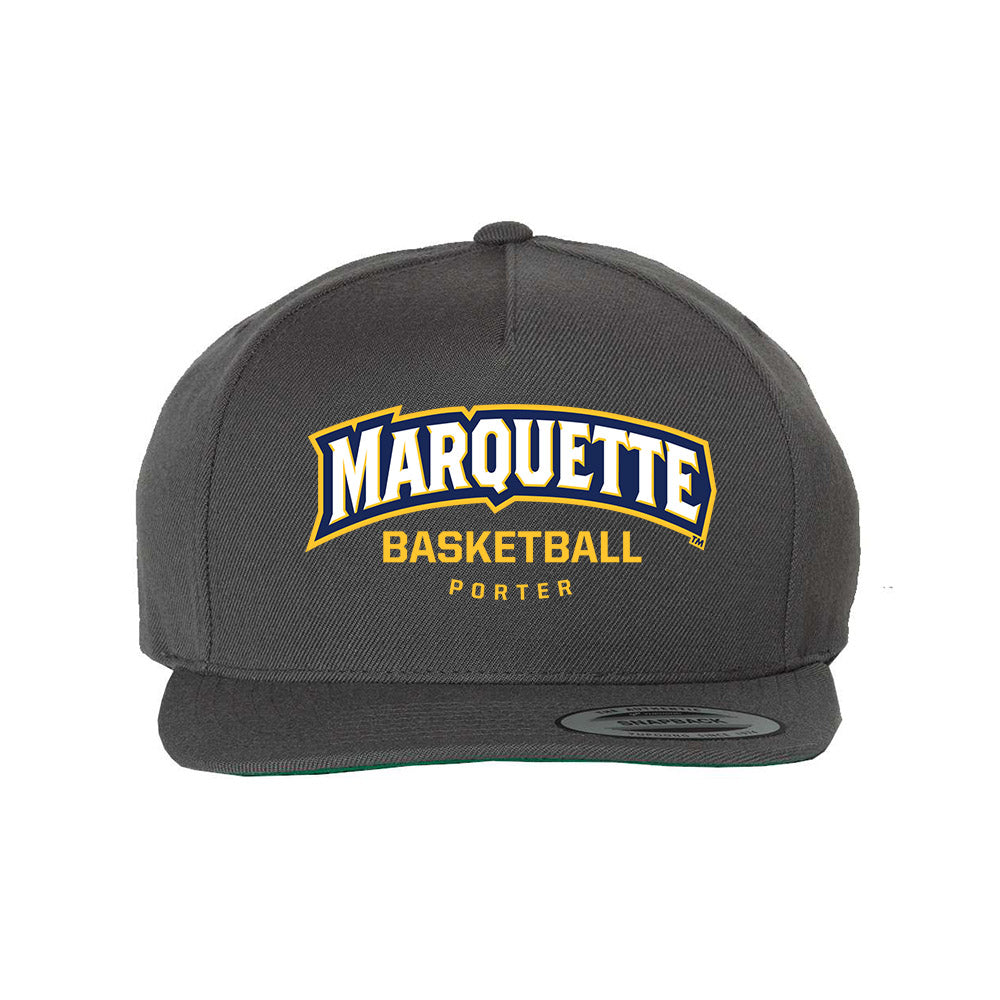 Marquette - NCAA Women's Basketball : Olivia Porter - Snapback Hat-0