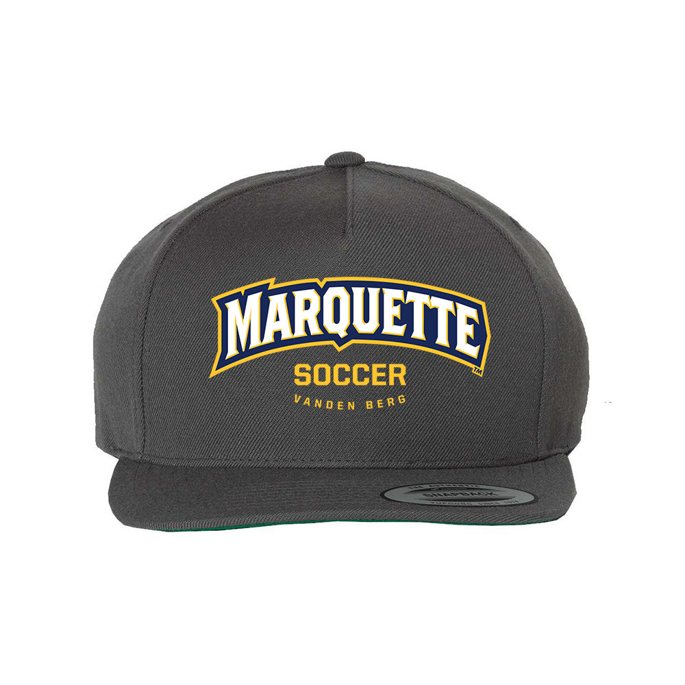 Marquette - NCAA Women's Soccer : Kate Vanden Berg - Snapback Hat-0