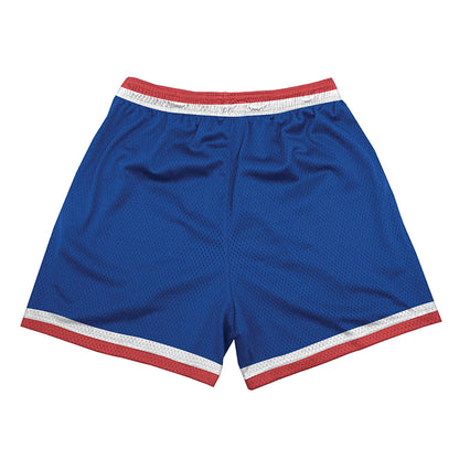 LA Tech - NCAA Women's Soccer : Maddie Gray - Blue Shorts-1
