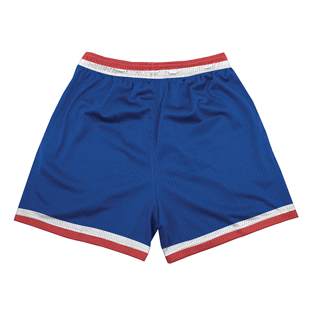 LA Tech - NCAA Football : David Pierro - Blue Shorts-3