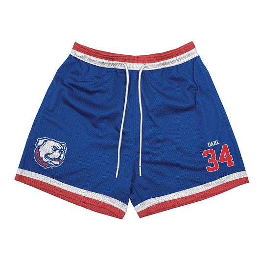 LA Tech - NCAA Baseball : Declan Dahl - Blue Shorts-0