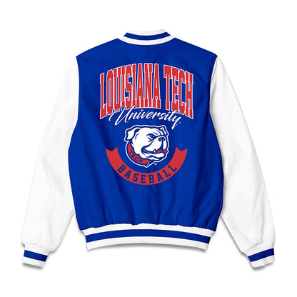 LA Tech - NCAA Baseball : Colton Coates - Bomber Jacket-1