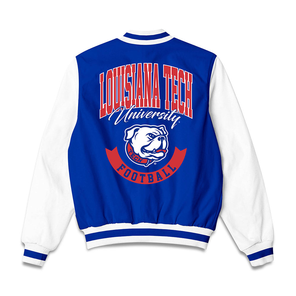 LA Tech - NCAA Football : Talyn Shettron - Bomber Jacket-1