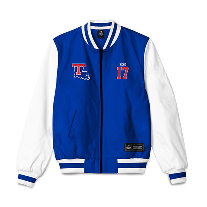 LA Tech - NCAA Softball : Elena Heng - Bomber Jacket-0