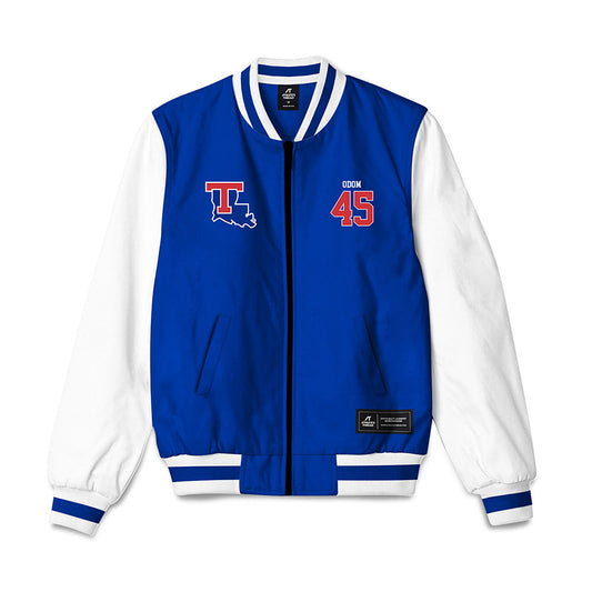 LA Tech - NCAA Football : Jeriamiah Odom - Bomber Jacket-0