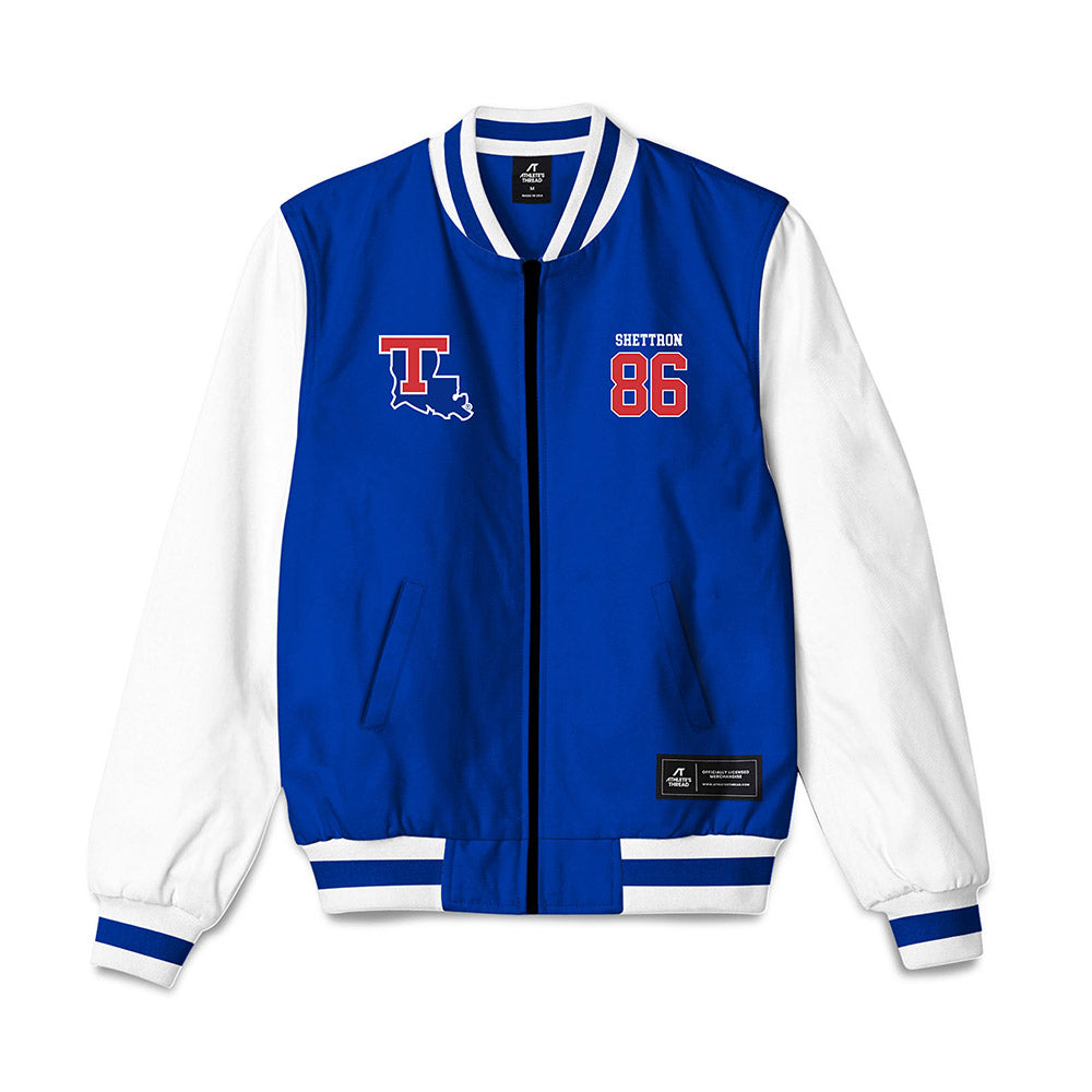 LA Tech - NCAA Football : Talyn Shettron - Bomber Jacket-0