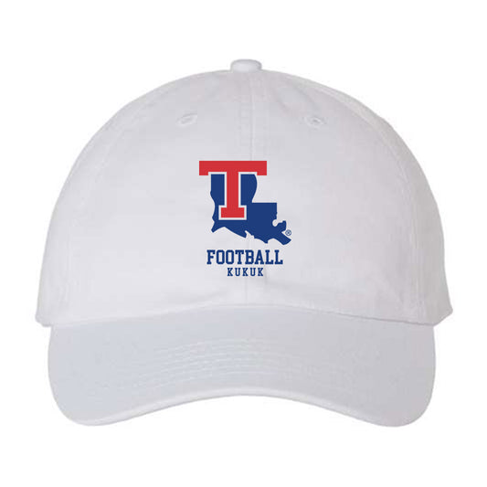 LA Tech - NCAA Football : Trey Kukuk - Dad Hat-0