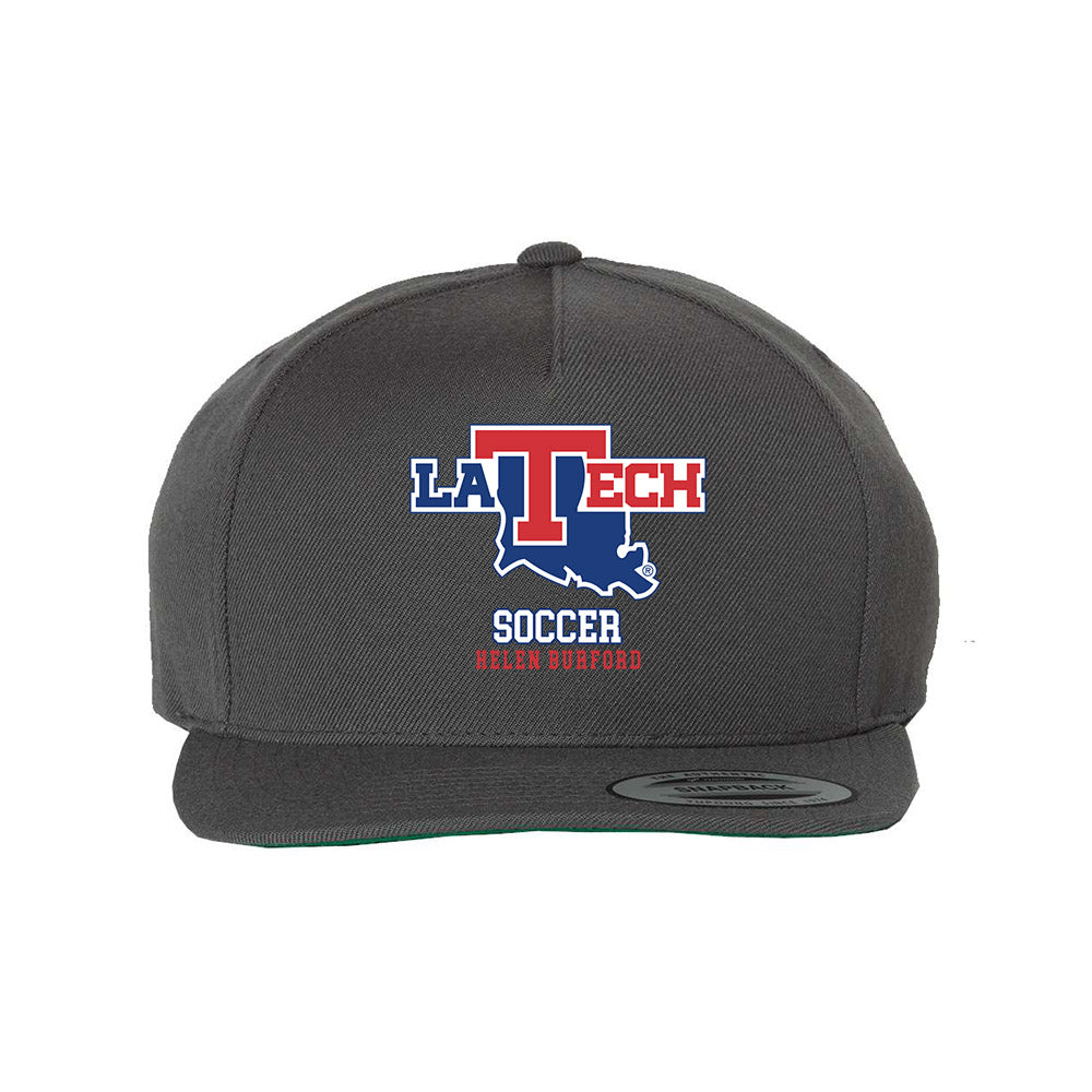 LA Tech - NCAA Women's Soccer : Mary Helen Burford - Snapback Hat-0