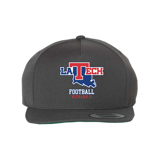 LA Tech - NCAA Football : Damien Richard II - Snapback Hat-0
